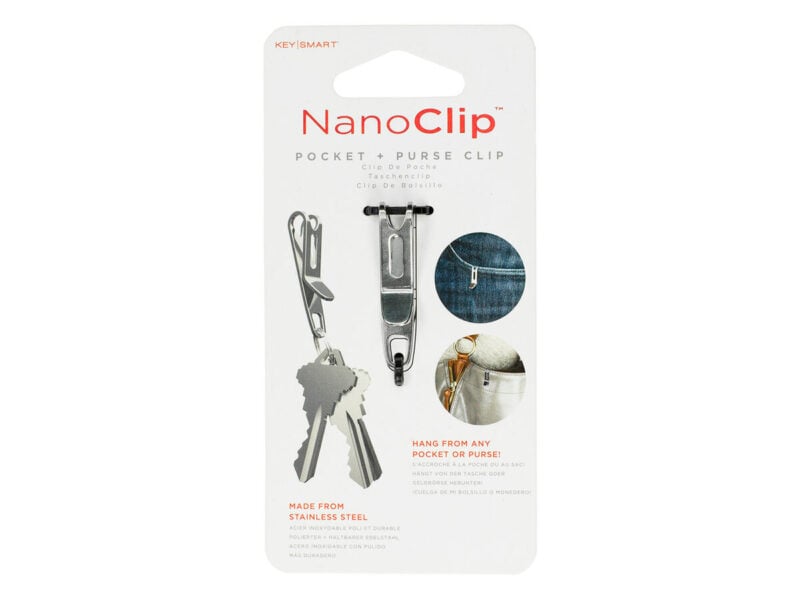 KeySmart Nano Clip-KS 801SS-CLAM-5