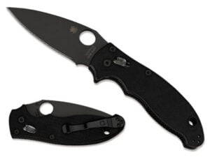 Spyderco Manix 2 Black / Black CPM S30V PE-SP C101GPBBK2