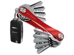 KeySmart Compact Keyholder Red Clam-KS 5582-CLAM