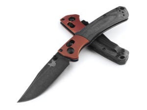 Benchmade Mini Crooked River Burnt Copper Black Micarta-BE 15085BK-04