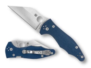 Spyderco Yojimbo 2 Cobalt Blue CPM SPY27 PE-SP C85GPCBL2