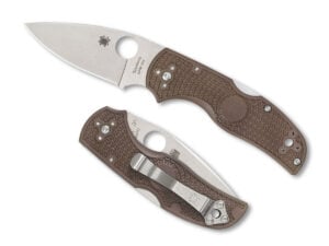 Spyderco Native 5 Brown FRN CPM 15V PE Sprint Run-SP C41PBN15V5