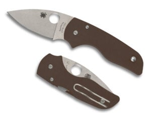 Spyderco Lil' Native Brown CPM 15V-SP C230GPBN15V